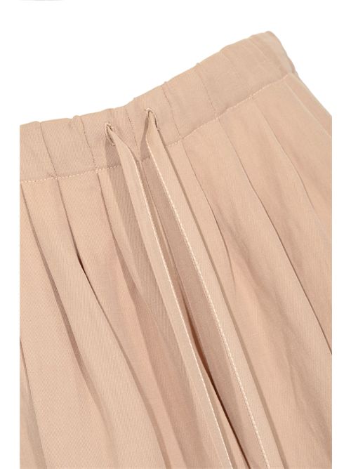 Pantalone ampio Loren in misto lino e viscosa Rosa Liviana Conti | F6SL75F33-0